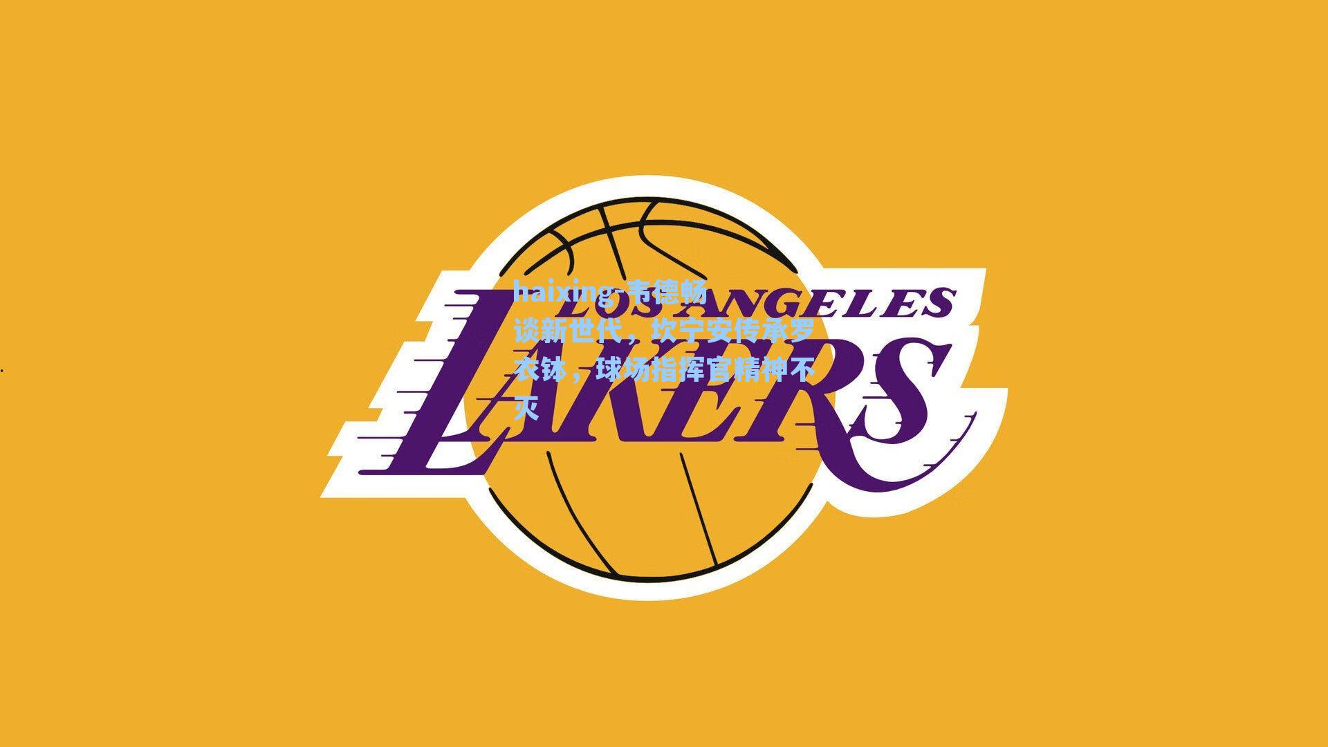 韦德畅谈新世代,坎宁安传承罗衣钵,球场指挥官精神不灭